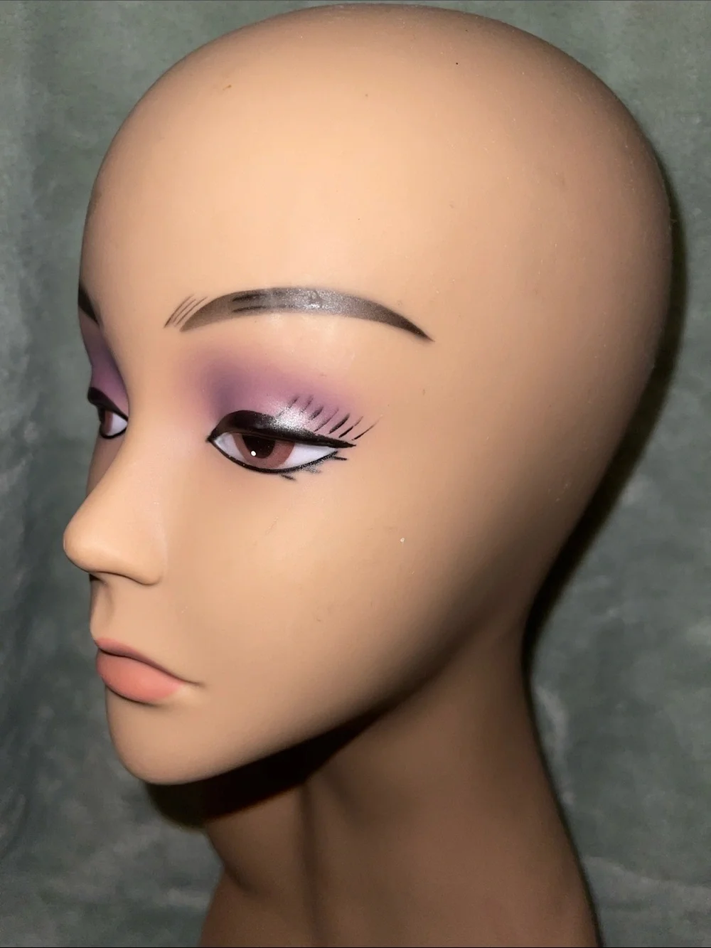 Enstyle Female Mannequin Head Display - Tan